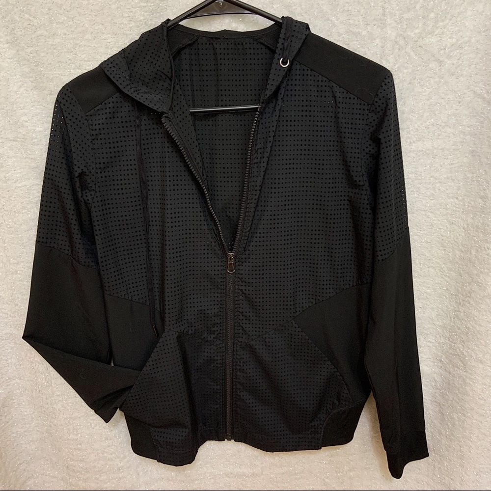 Black Light Zip-up Jacket